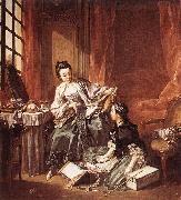 Francois Boucher The Milliner oil painting on canvas
